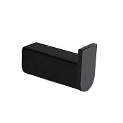 Nofer Capri Крючок для полотенец, подвесной, цвет: черный матовый 16221.N