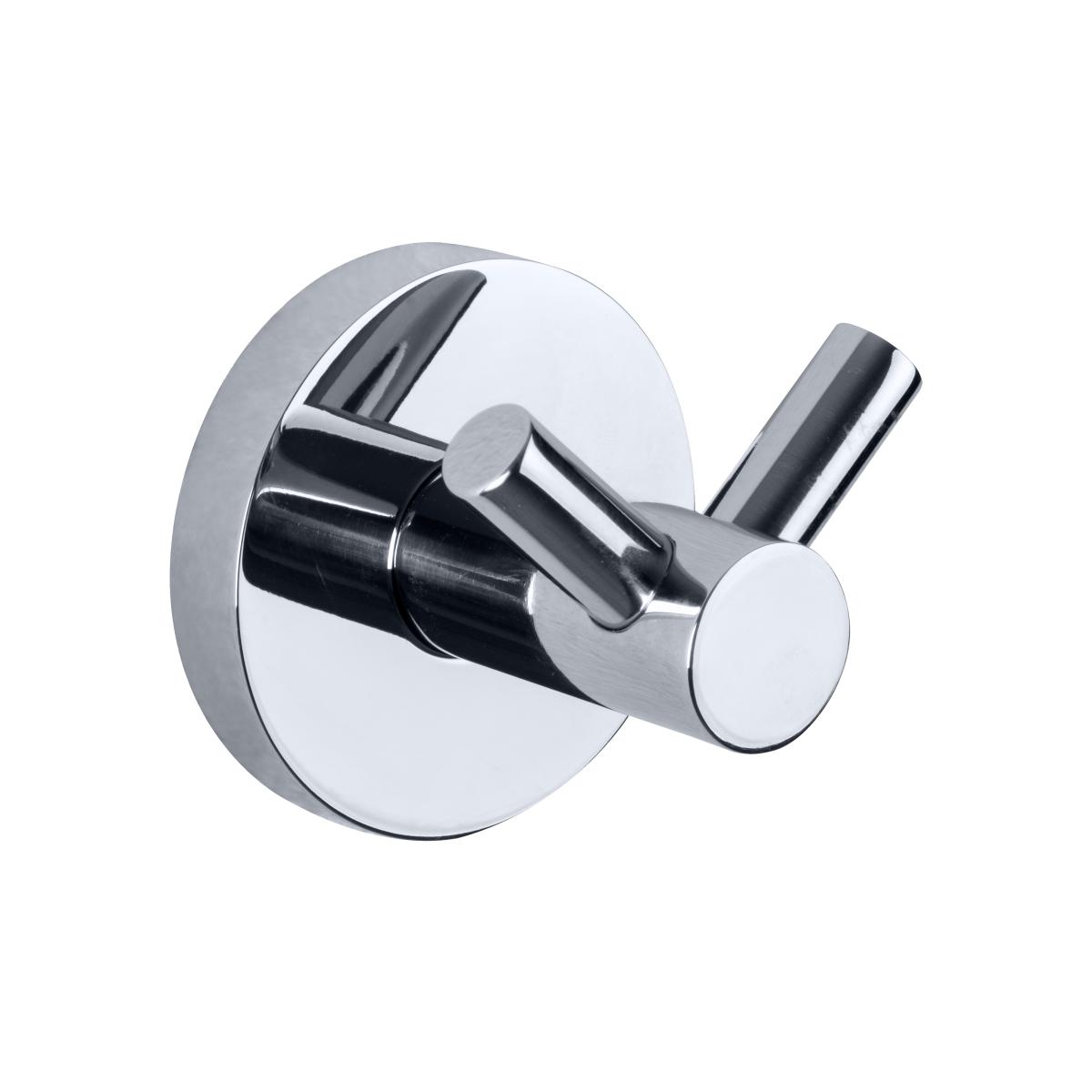 Nofer Niza Крючок для полотенец двойной, подвесной, цвет: хром 16852.B