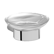 Nofer Santorini Мыльница со стеклянной чашей, подвесная, цвет: хром 16340.B