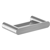 Nofer Verona Мыльница с чашей из нержавеющей стали, подвесная, цвет: нержавеющая сталь брашированная 16875.S