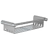 Nofer Roma Полка для ванны 35 см, подвесная, цвет: нержавеющая сталь брашированная 16823.S