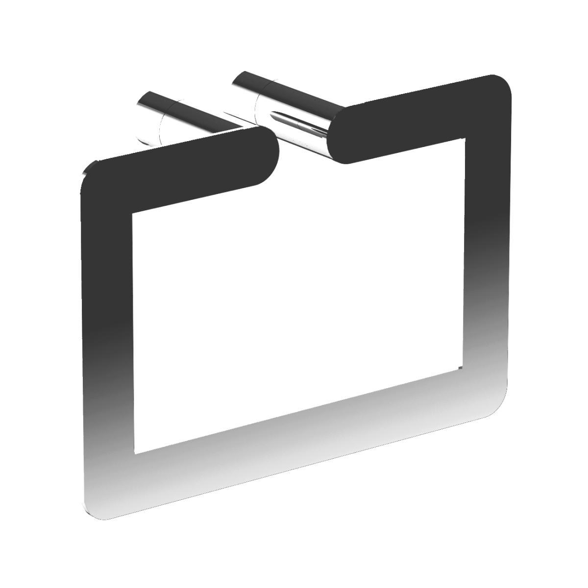 Nofer Verona Полотенцедержатель 22,5 см, подвесной, цвет: хром 16880.B