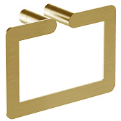 Nofer Verona Полотенцедержатель 22,5 см, подвесной, цвет: золото брашированное 16880.G