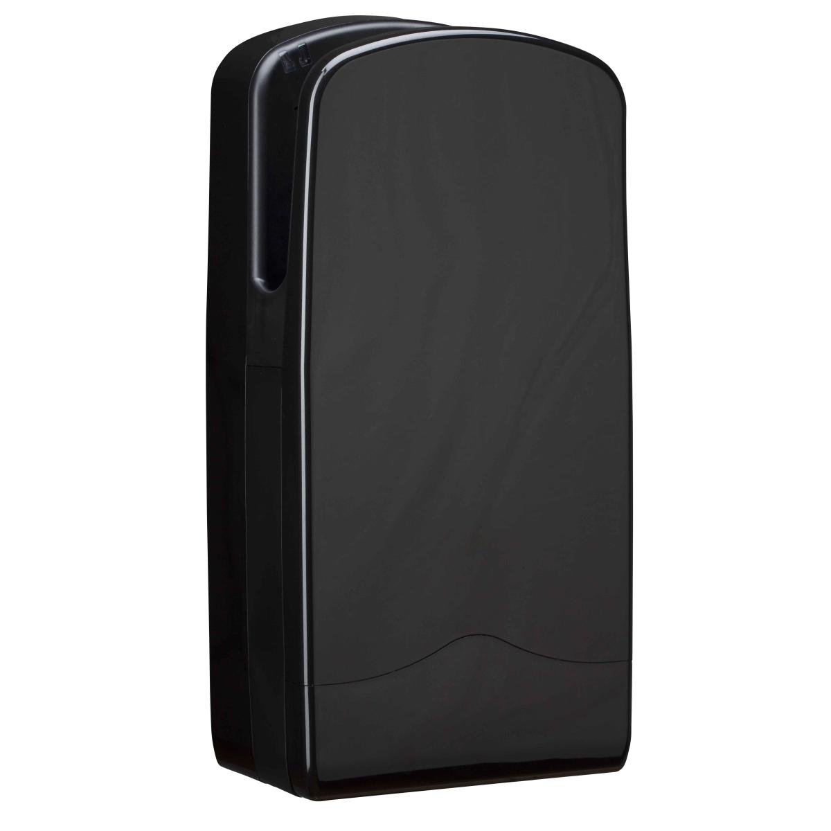 Nofer V-Jet Сушилка для рук сенсорная, подвесная, 30x19,5x61,7h см, цвет: черный матовый 01303.N