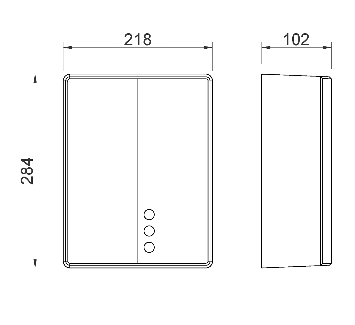 Nofer Big flow evo Сушилка для рук сенсорная, подвесная, 21,8x10,2x28,4h см, цвет: нержавеющая сталь 01481.S