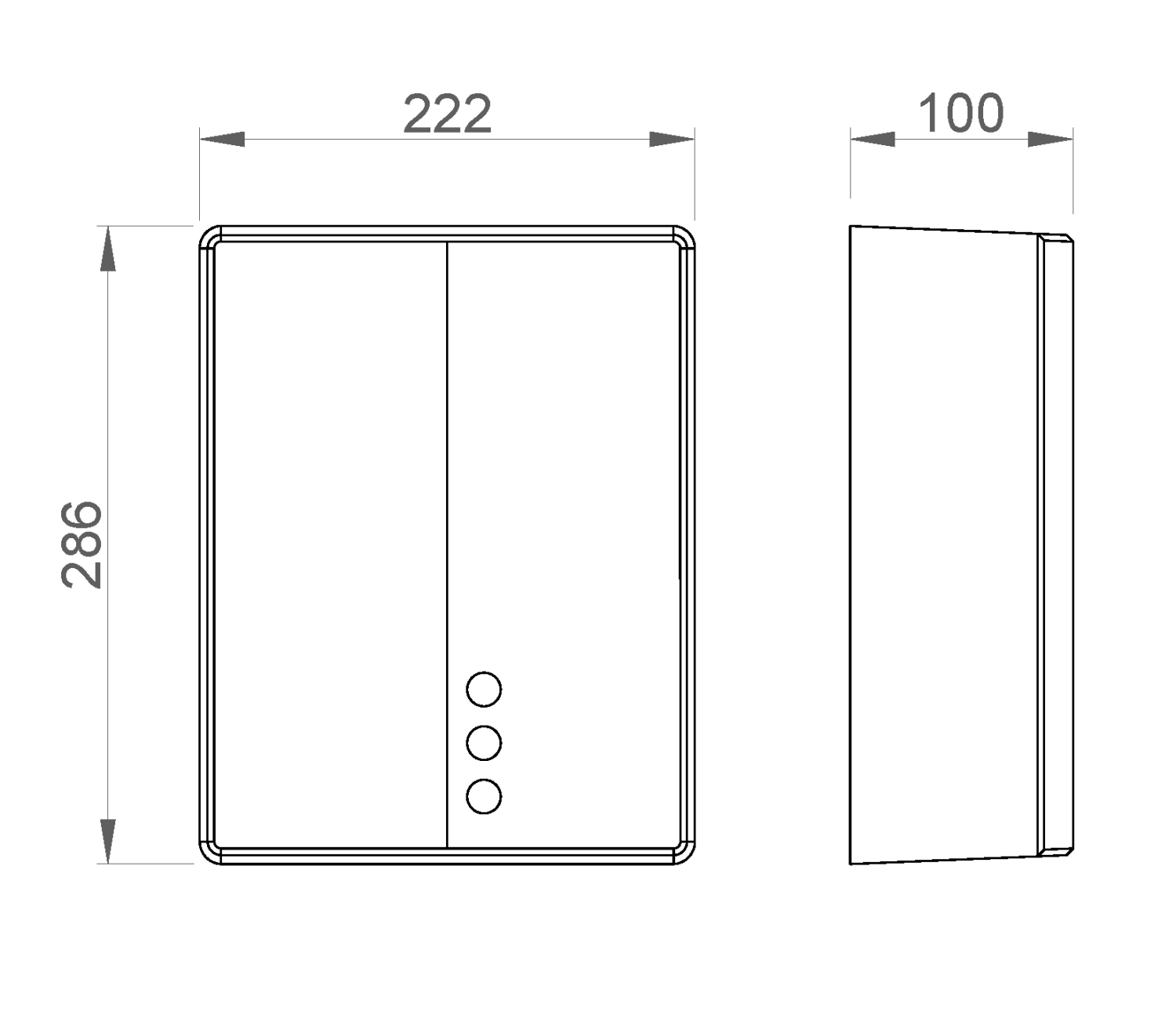Nofer Big flow evo Сушилка для рук сенсорная, подвесная, 21,8x10,2x28,4h см, цвет: белый 01491.W