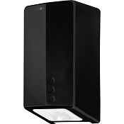 Nofer Fuga evo Сушилка для рук сенсорная, подвесная, 16,4x15,1x32,7h см, цвет: черный 01831.N