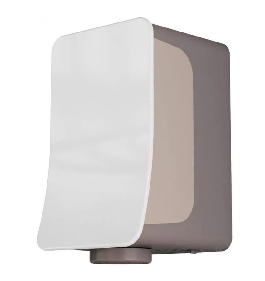 Nofer Fusion Сушилка для рук сенсорная, подвесная, 16,4x17,7x27,7h см, цвет: белый 01871.W