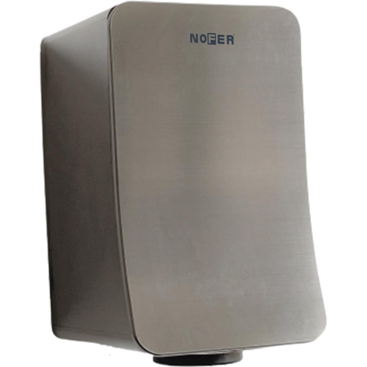 Nofer Fusion Сушилка для рук сенсорная, подвесная, 16,4x17,7x27,7h см, цвет: нержавеющая сталь 01875.S