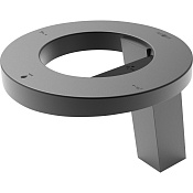 Nofer Смеситель для раковины с функцией сушки рук и дозатором жидкого мыла, цвет: черный матовый 01901.N