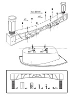 Excellent Ножки для ванны NWT-50