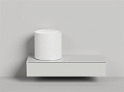 Salini Armonia Round Top 03 S-Sense Раковина чаша 45х45h см, без перелива, цвет: белый глянц 130413TGF