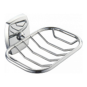 Wonzon & Woghand Porto Мыльница с латунной решеткой, подвесная, цвет: хром глянцевый WW-1301A