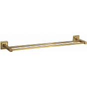 Wonzon & Woghand Roma Полотенцедержатель 64 см, подвесной, цвет: бронза брашированная WW-7211