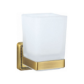 Wonzon & Woghand Roma Стакан подвесной, стеклянный, цвет: бронза брашированная WW-7221