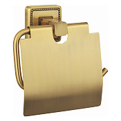 Wonzon & Woghand Roma Держатель туалетной бумаги, закрытый, подвесной, цвет: бронза брашированная WW-7226