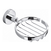 Wonzon & Woghand Easy Мыльница с латунной решеткой, подвесная, цвет: хром глянцевый WW-8124