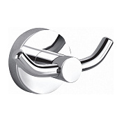 Wonzon & Woghand Easy Крючок для ванной, двойной, подвесной, цвет: хром глянцевый WW-8125