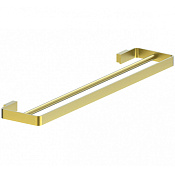 Wonzon & Woghand Lotte Полотенцедержатель 60 см, подвесной, цвет: брашированное золото WW-8311A-BG