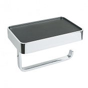 Wonzon & Woghand Lotte Держатель туалетной бумаги с полочкой, подвесной, цвет: хром глянцевый WW-8336