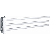 Wonzon & Woghand Lotte Полотенцедержатель 40 см, подвесной, цвет: хром глянцевый WW-8341