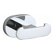 Wonzon & Woghand First Крючок для ванной, двойной, подвесной, цвет: хром глянцевый WW-8425