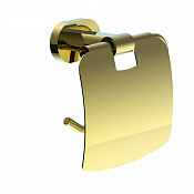 Wonzon & Woghand First Держатель туалетной бумаги, закрытый, подвесной, цвет: золото глянцевое WW-8426-LG