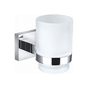 Wonzon & Woghand Polo Стакан подвесной, стеклянный, цвет: хром глянцевый WW-8921