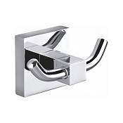 Wonzon & Woghand Polo Крючок для ванной, двойной, подвесной, цвет: хром глянцевый WW-8925