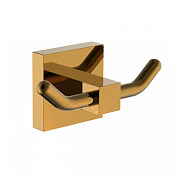 Wonzon & Woghand Polo Крючок для ванной, двойной, подвесной, цвет: темное золото WW-8925-DG