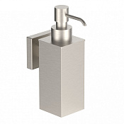 Wonzon & Woghand Polo Дозатор для жидкого мыла подвесной, латунная колба, цвет: брашированный никель WW-8932-BN