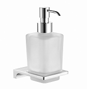 Wonzon & Woghand Eclipse Дозатор для жидкого мыла, подвесной, стеклянная колба, цвет: хром глянцевый WW-9133