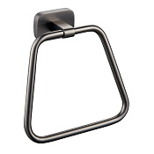 Wonzon & Woghand Graffity Полотенцедержатель 16 см, подвесной, цвет: темный графит WW-9313