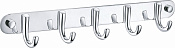 Wonzon & Woghand Вешалка для ванной, 3 крючков, цвет: хром глянцевый WW-9384-5