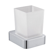 Wonzon & Woghand Стакан подвесной, стеклянный, цвет: хром глянцевый WW-9521