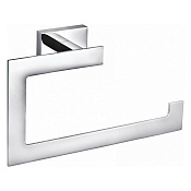 Wonzon & Woghand Flat Полотенцедержатель 21 см, подвесной, цвет: хром глянцевый WW-9713