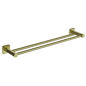 Wonzon & Woghand Полотенцедержатель 60 см, подвесной, цвет: брашированное золото WW-V1102-BG