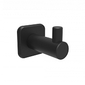 Wonzon & Woghand Крючок для ванной, одинарный, подвесной, цвет: темный графит WW-V1301-GM