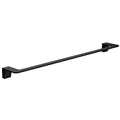 Wonzon & Woghand Полотенцедержатель 58 см, подвесной, цвет: черный матовый WW-V2101-MB