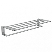 Wonzon & Woghand Полка для полотенец 60х21 см, подвесная, цвет: хром глянцевый WW-V2901-CR