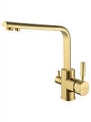 Wonzon & Woghand Смеситель для кухни с каналом для фильтрации воды, цвет: брашированное золото WW-88458003-BG