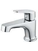 Wonzon & Woghand Balance Смеситель для раковины, излив 12,5 см, цвет: хром глянцевый WW-051101-CR