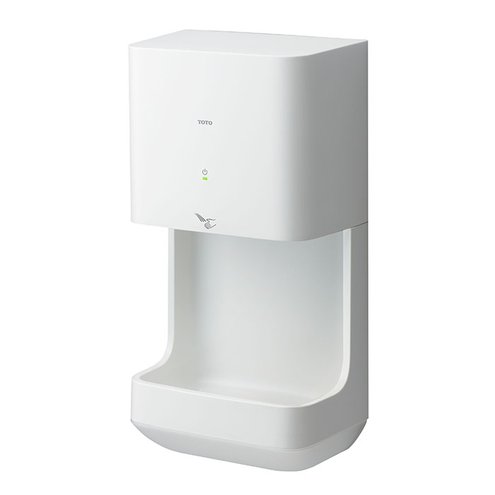 Toto Public Сушилка для рук сенсорная, подвесная, 24,5x15,4x47h см, цвет: белый TYC324W