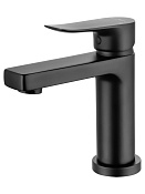 Wonzon & Woghand Blend Смеситель для раковины, излив 11 см, цвет: черный матовый WW-A40222-MB