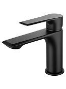 Wonzon & Woghand Brilliant Смеситель для раковины, излив 12,2 см, цвет: черный матовый WW-88018079-MB