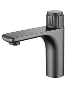 Wonzon & Woghand Click Смеситель для раковины, излив 12,31 см, цвет: темный графит WW-A40412-BGG