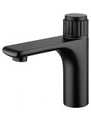 Wonzon & Woghand Click Смеситель для раковины, излив 12 см, цвет: черный матовый WW-A40412-MB