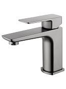 Wonzon & Woghand Edge Смеситель для раковины, излив 12 см, цвет: темный графит WW-88139003-BGM