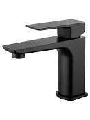 Wonzon & Woghand Edge Смеситель для раковины, излив 12 см, цвет: черный матовый WW-88139003-MB