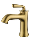 Wonzon & Woghand Steam Смеситель для раковины, излив 13,1 см, цвет: брашированное золото WW-88139008-BG